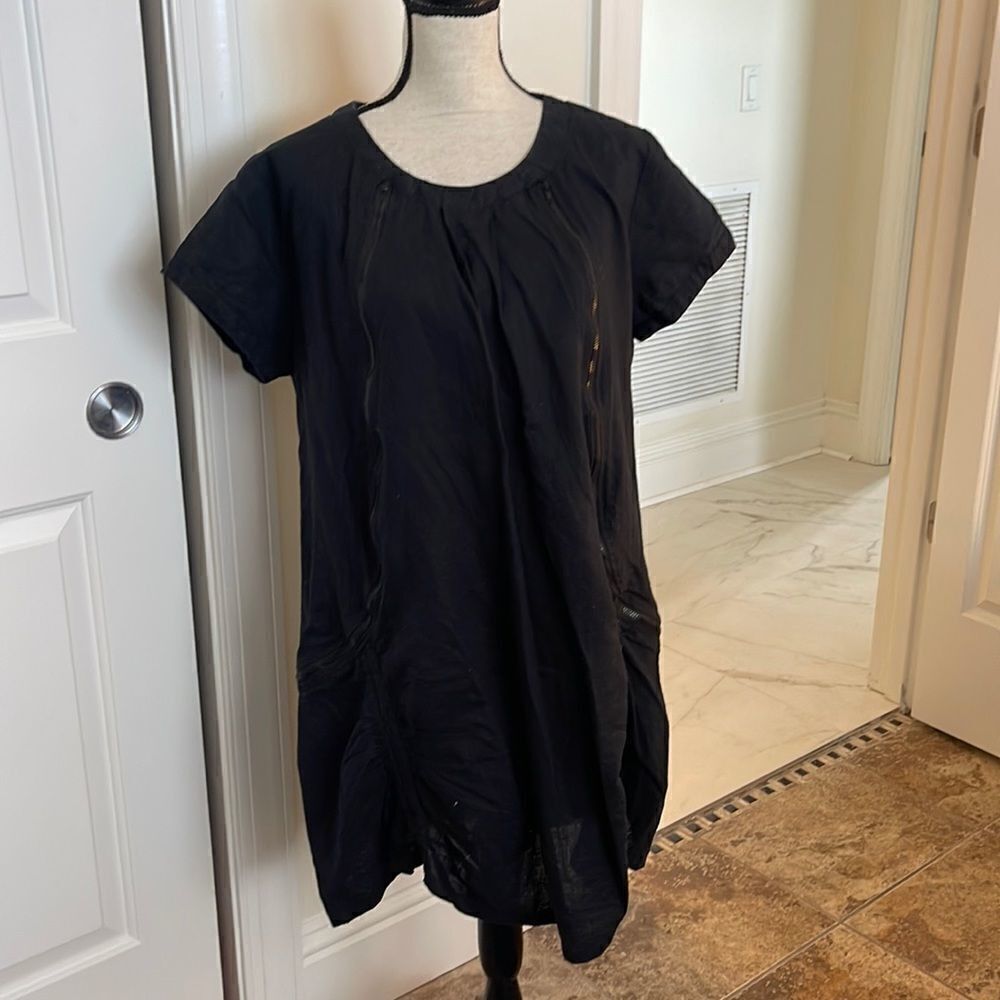 Handmade linen tunic dress or top. Very unique